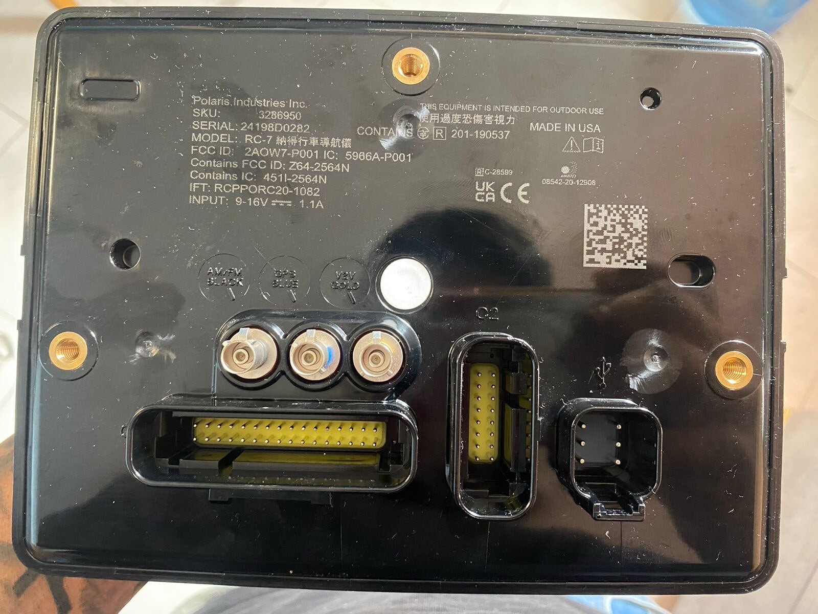 New Polaris 7” Ride Command Display Rzr, General, ++ 3286950 (2884072)(3286917)