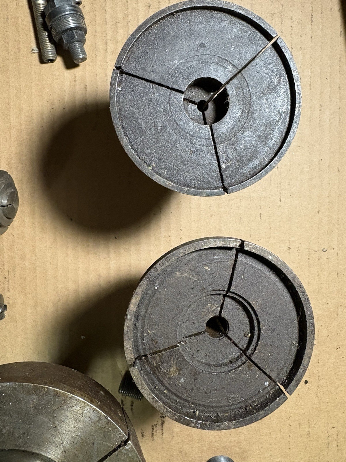 Lot of 5C Emergency and Expanding Collets and Fixture Hardinge others