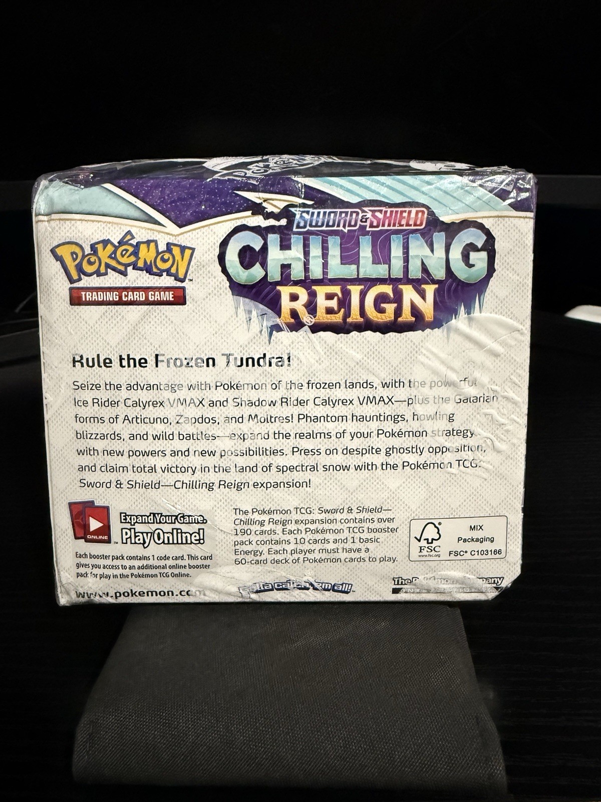 Pokemon TCG Chilling Reign Booster Box SWSH06