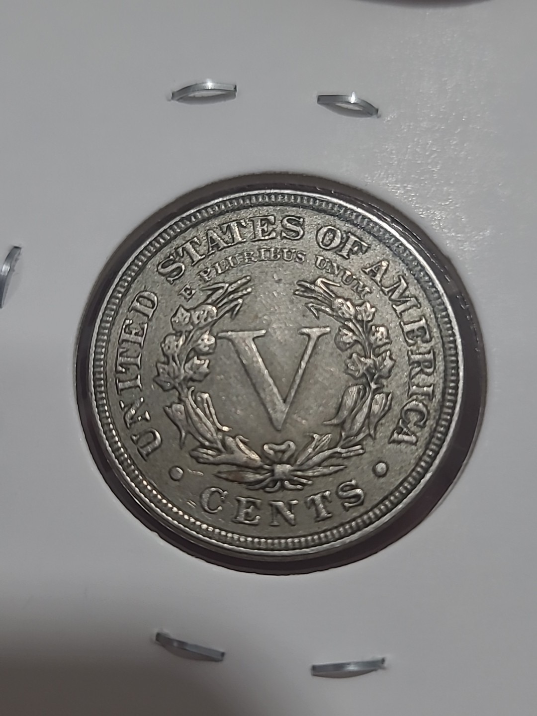 1883 Liberty V Nickel With Cents