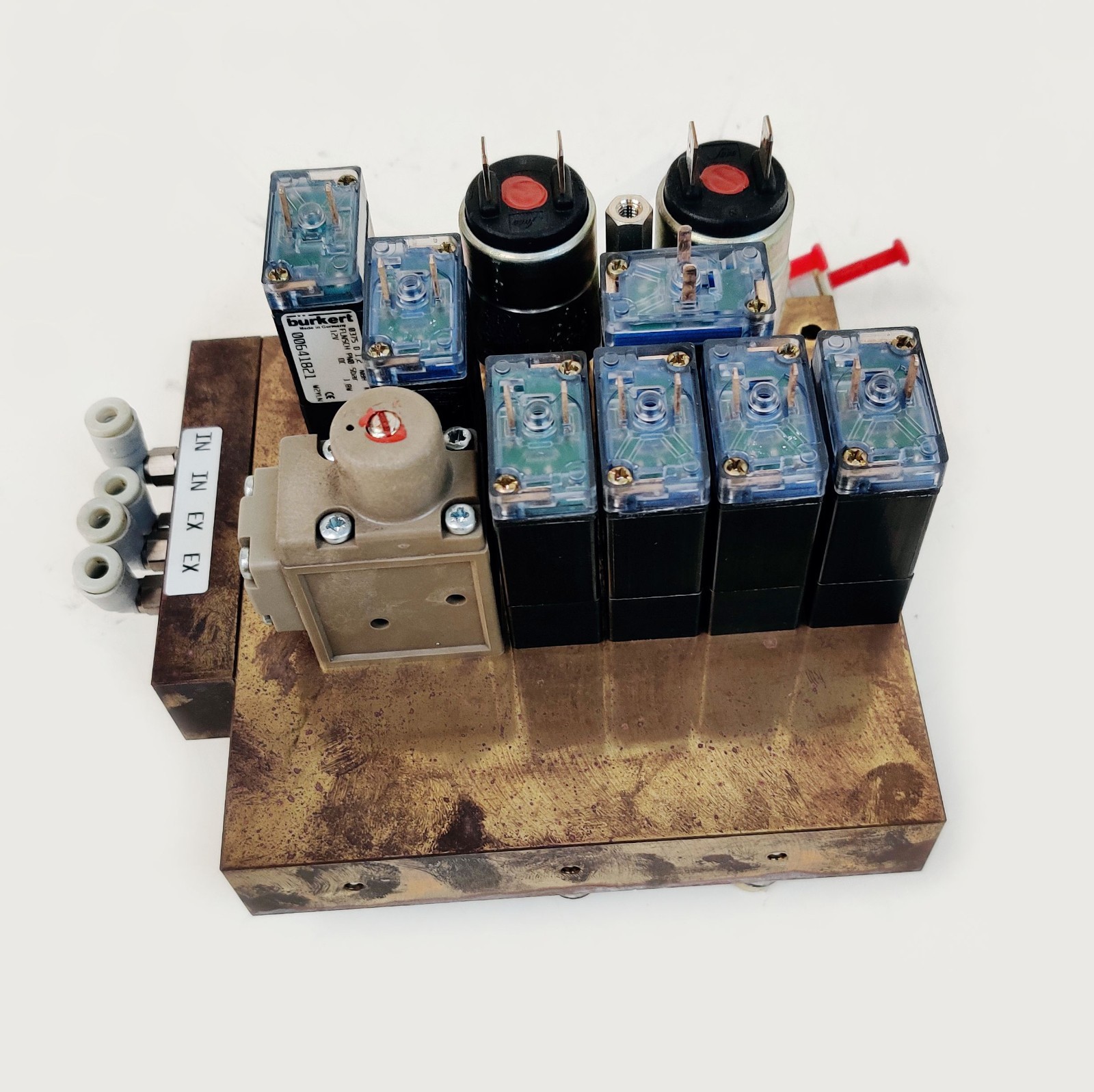 PerkinElmer AAnalyst 700 800 Manifold Solenoid Valves for Gasbox B3120698 Tested