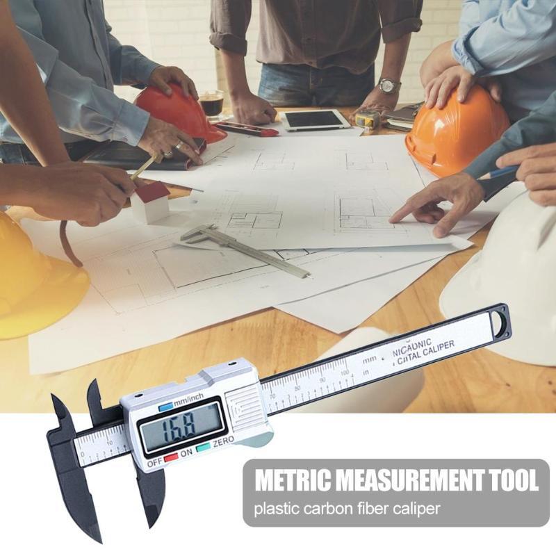 4" Micrometer Digital Measuring Tool Caliper Vernier Gauge Metric 100mm 4-inch