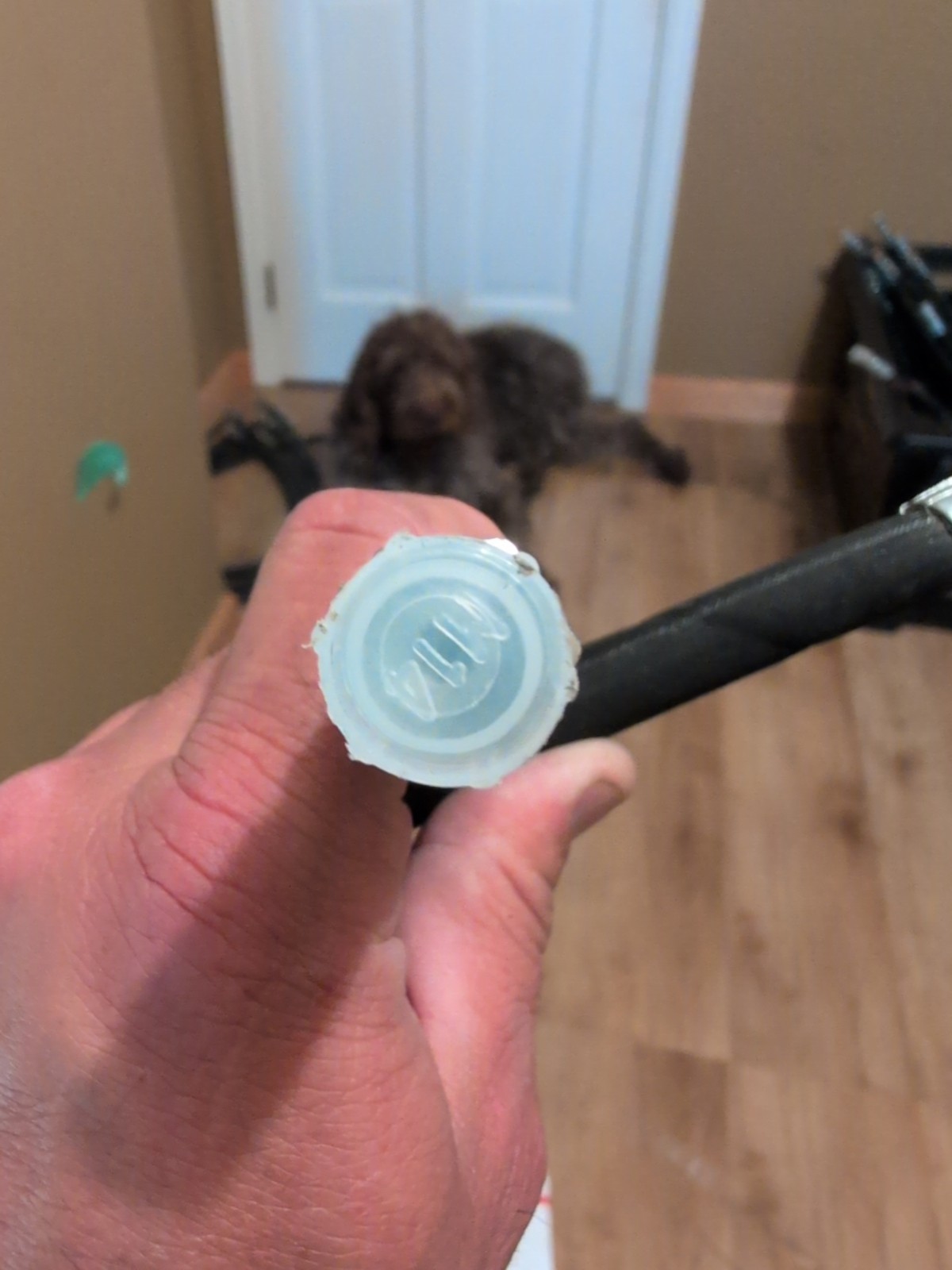 Agt Miva Chinese Mini Excavator Hydraulic Hose M14x1.5 X 36" One End 90° One Str