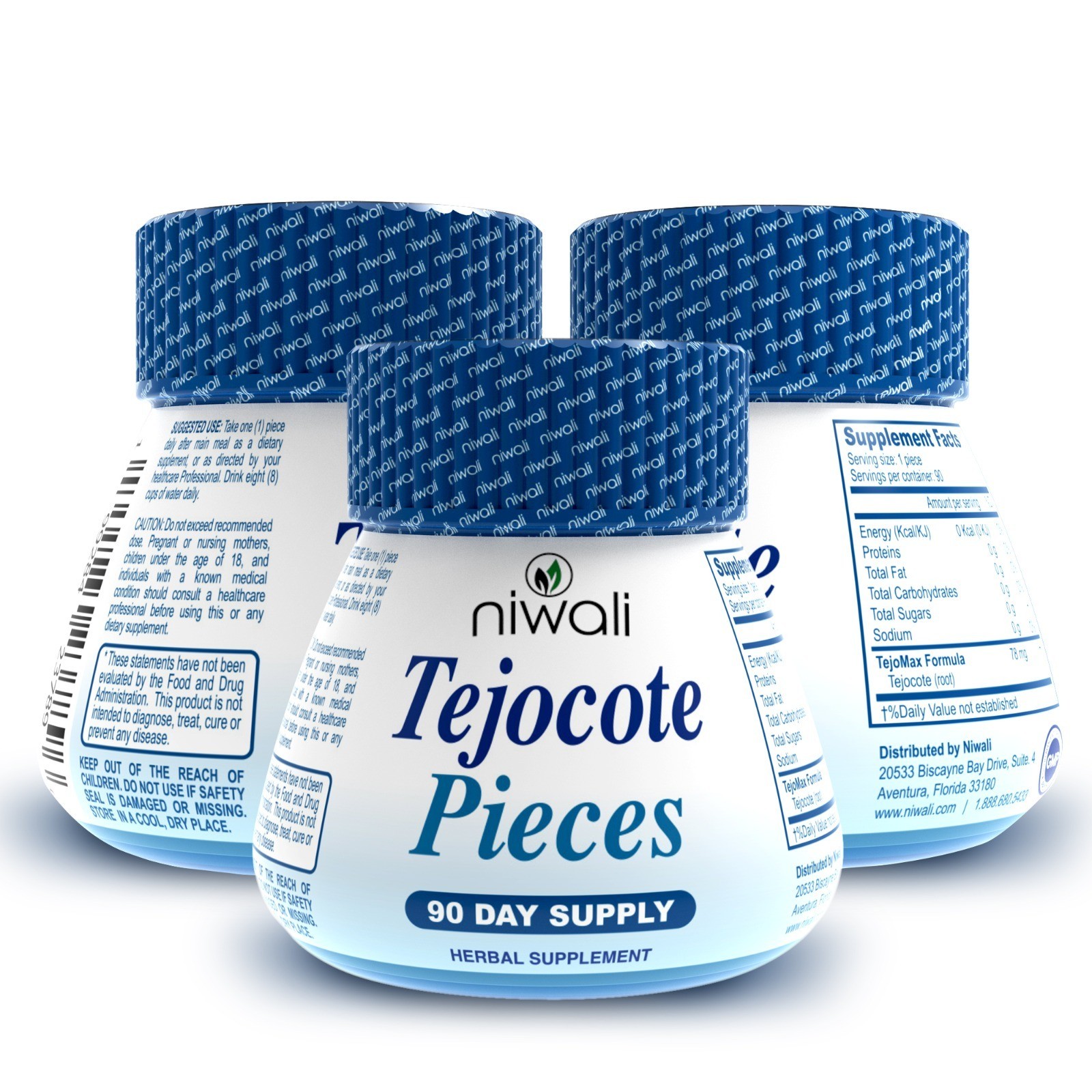 Niwali New Tejocote pieces– Natural Weight Management | 90 Day supply