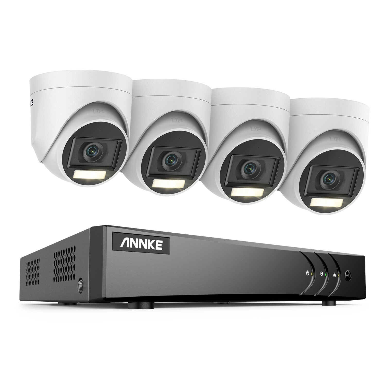 ANNKE 16CH DVR 5MP Audio Security Camera System AI Detection Outdoor Color Night