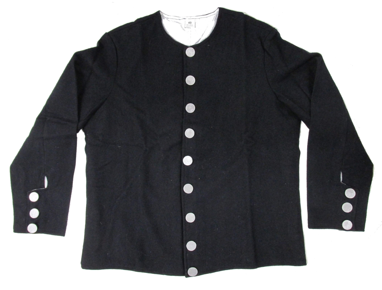 19th Century Wool Short Jacket - Colonial Revolutionary War Reproduction