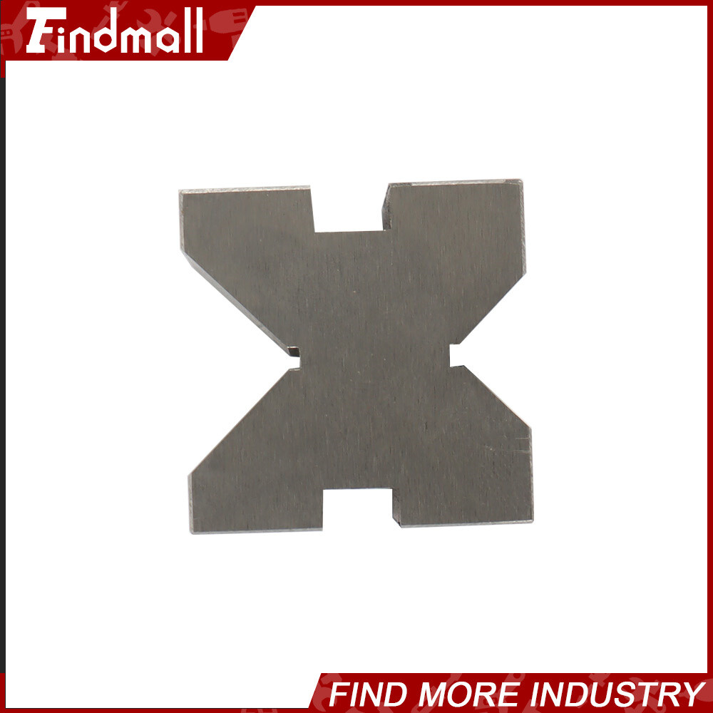 Findmall 1-5/8" x 1-1/4" x 1-1/4" V-Block and Clamp Set Hardened Steel 90 Degree