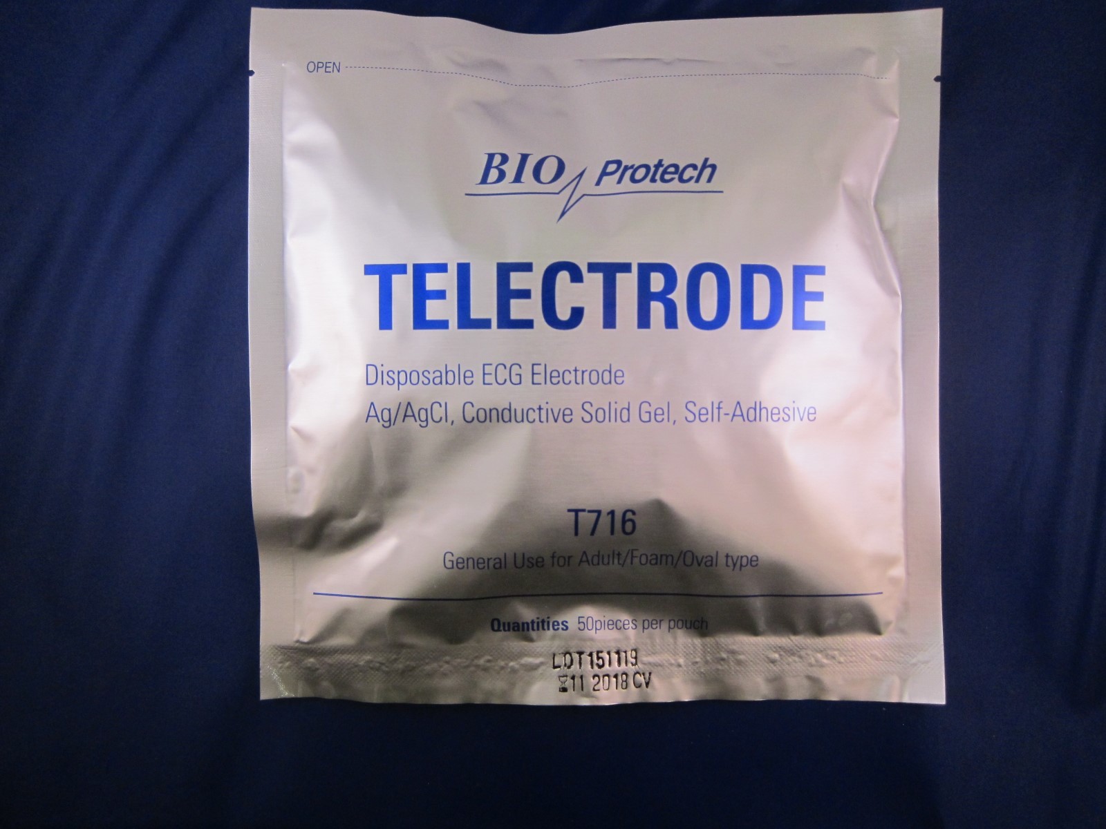 50 pcs one pouch ecg ekg electrodes foam 43*45 best price on eBay