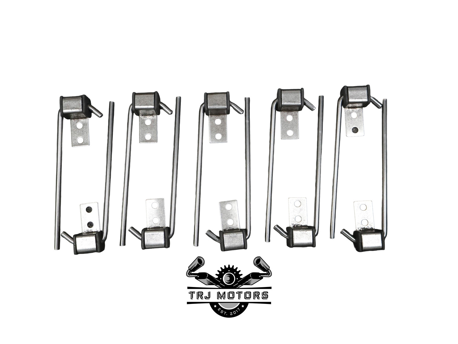Southern Swinger Custom Exhaust Hanger - 45° Bend - 3/8" Rod 10" Long-10 pk