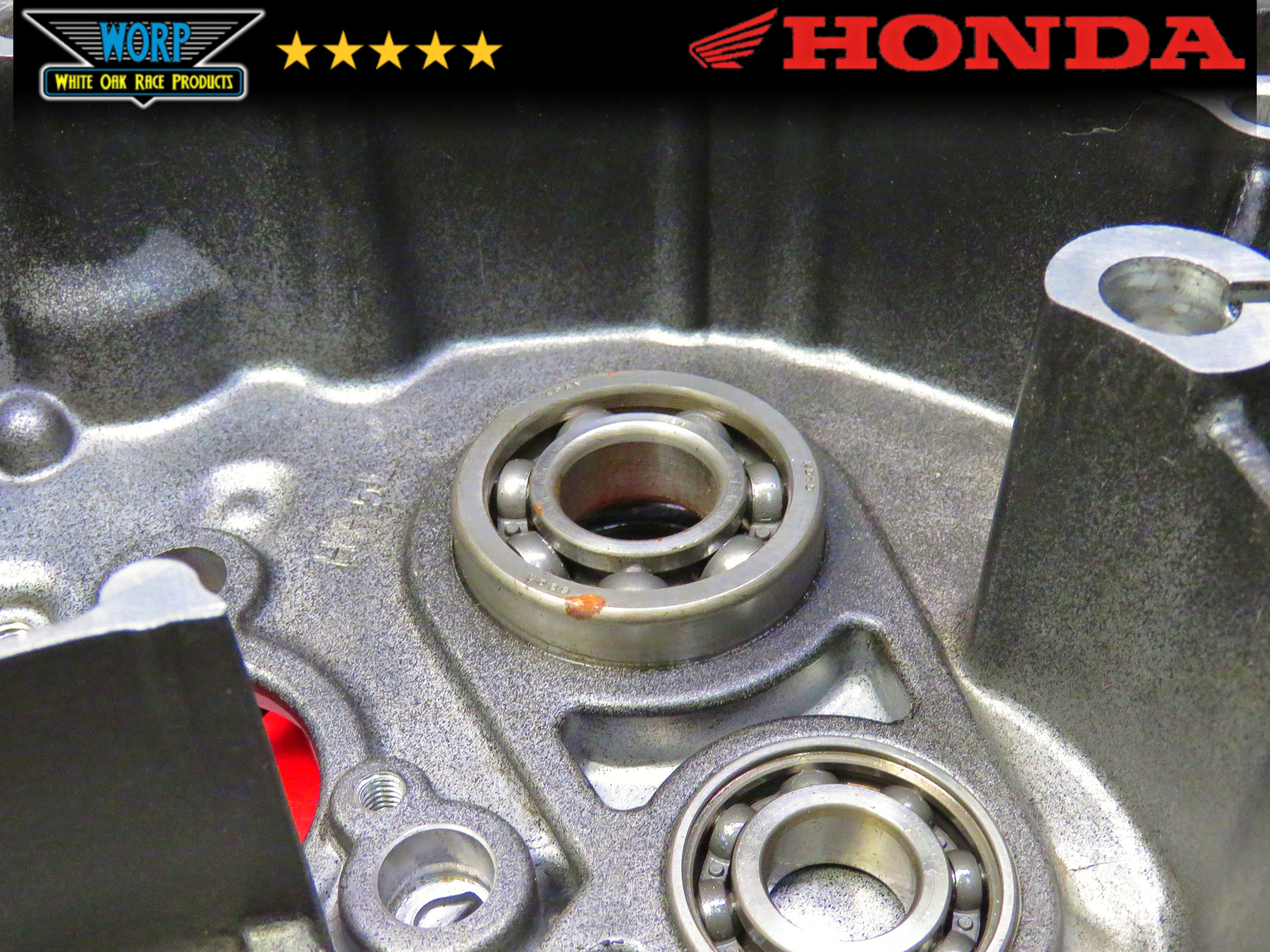 1985 HONDA ATC350X MATCHED CRANK CASE LEFT RIGHT CRANKCASE ENGINE BOTTOM END