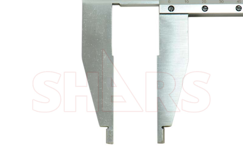 18" / 450mm Heavy Duty Vernier Caliper 3.94" Jaw Depth + Inspection Report R}