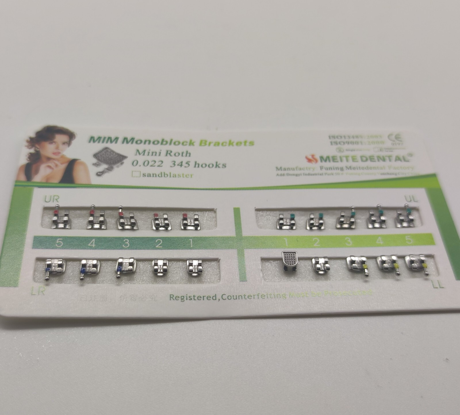Dental Brackets Metal Ortodoncia Braces For Teeth 018 022 Roth Mbt Edgewise