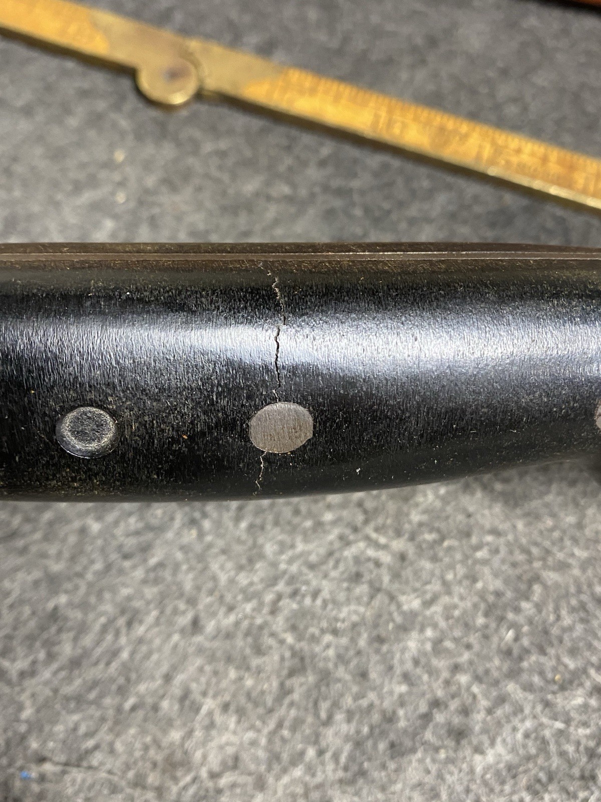 Vintage EL SALVADOR CORNETA Machete No 127 With Leather Scabbard 24” Blade SHARP