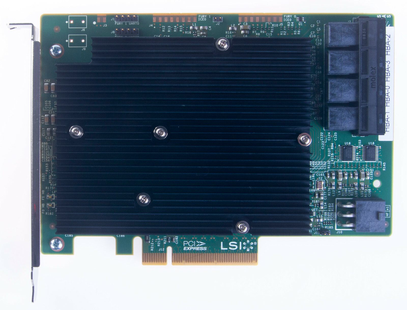 LSI 9300-16i 16-Port 12Gb/s SAS/SATA HBA ZFS TrueNAS UnRAID IT Mode 16.00.12.00