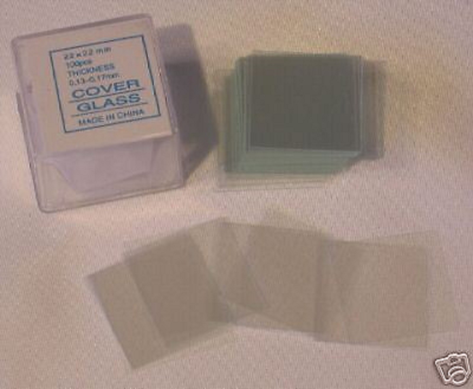 Microscope Slides Glass Coverslip  Cover Slip 22*22 mm 100 pcs New