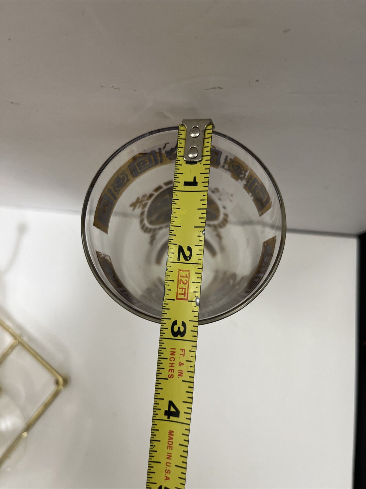 Vintage 1960s MCM Culver Coronet Barware 8 Pilsner Drinking Glasses W/ Caddy Set