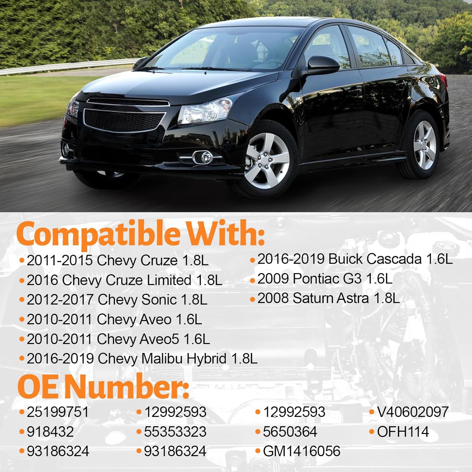 Engine Oil Cooler Filter Housing For Chevy Cruze Sonic Aveo 1.6L 1.8L 93186324