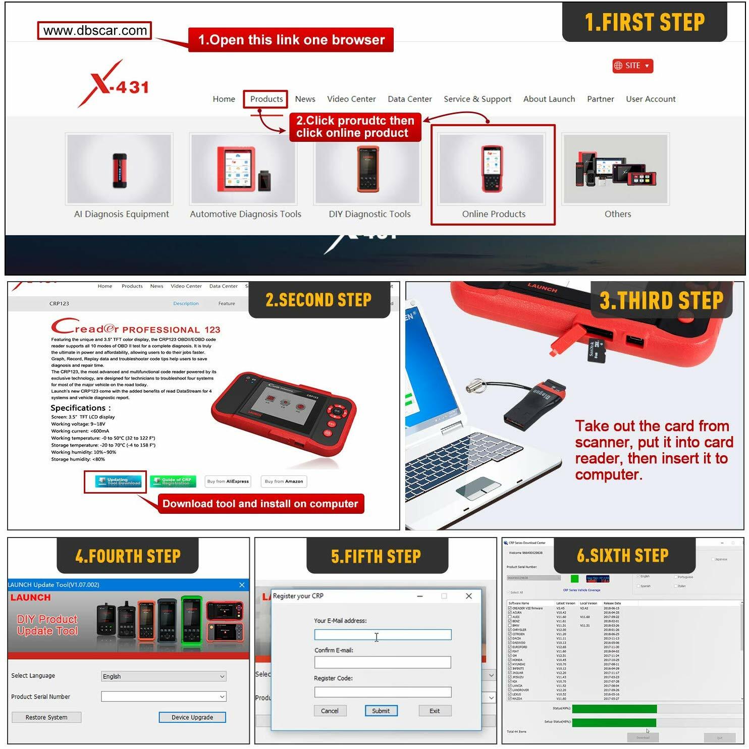 Check Engine OBD2 Scanner Transmission ABS SRS Code Reader Car Diagnostic Tool