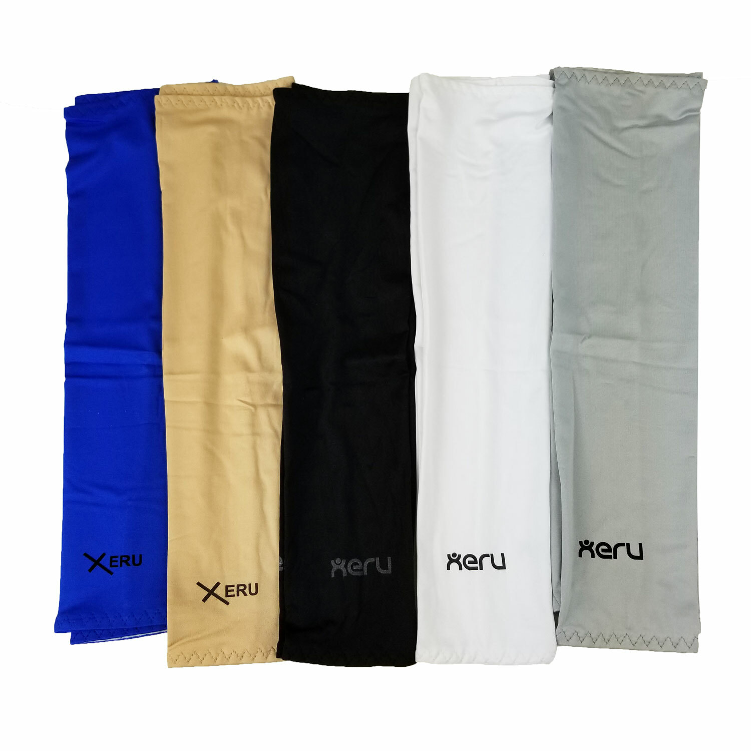 XERU Cooling Arm Sleeves w/Thumb Hole UV Sun Protection Outdoor For Men Women