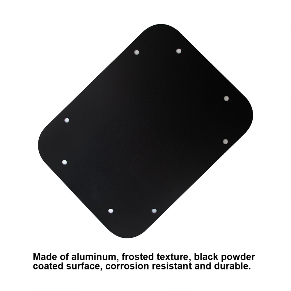 1 Set Spare Tire Carrier Delete Plate w/ Bolts Fits Jeep Wrangler JK 2007-2018