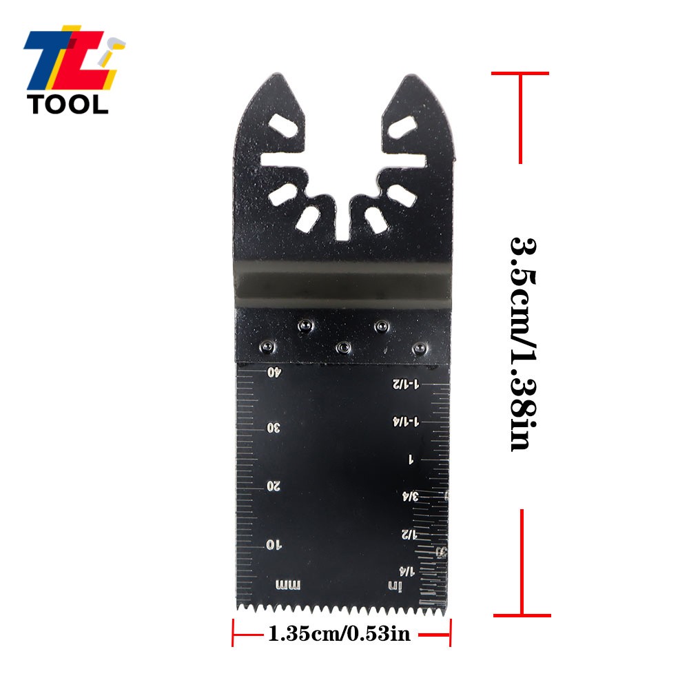 48 Pack Bi-Metal Oscillating Multi Tool Saw Blades 24Pcs 1-3/8 & 24Pcs 1-3/4