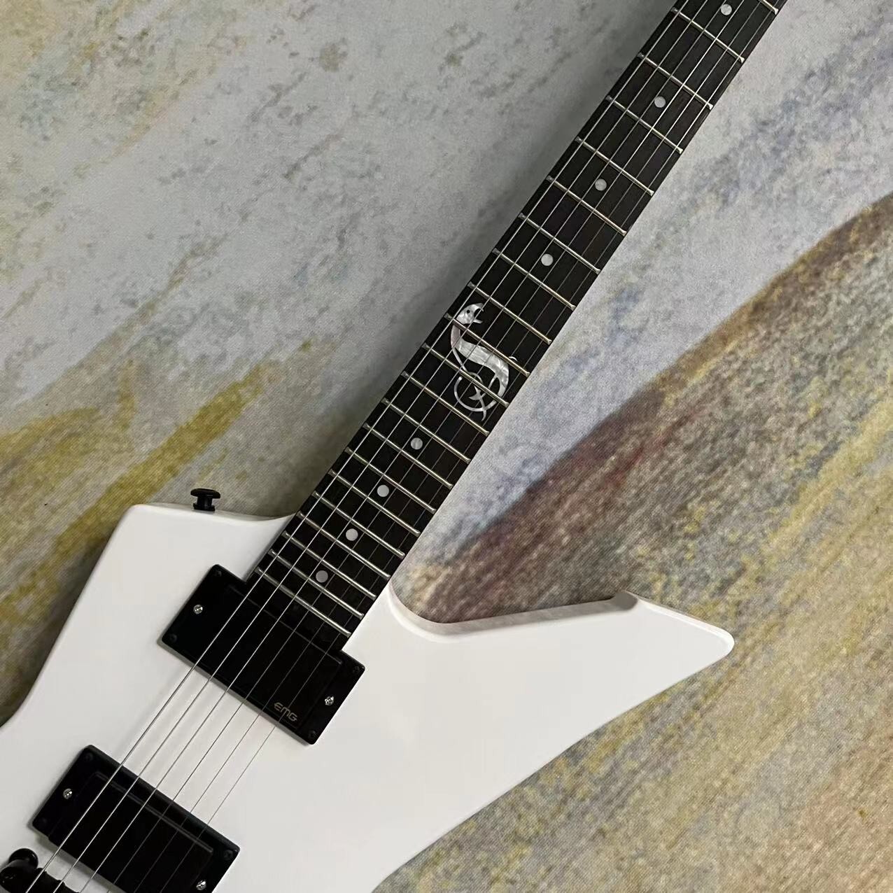 ESP Electric Guitar Snakebyte Inlay Mahogany Body In USA Warehouse