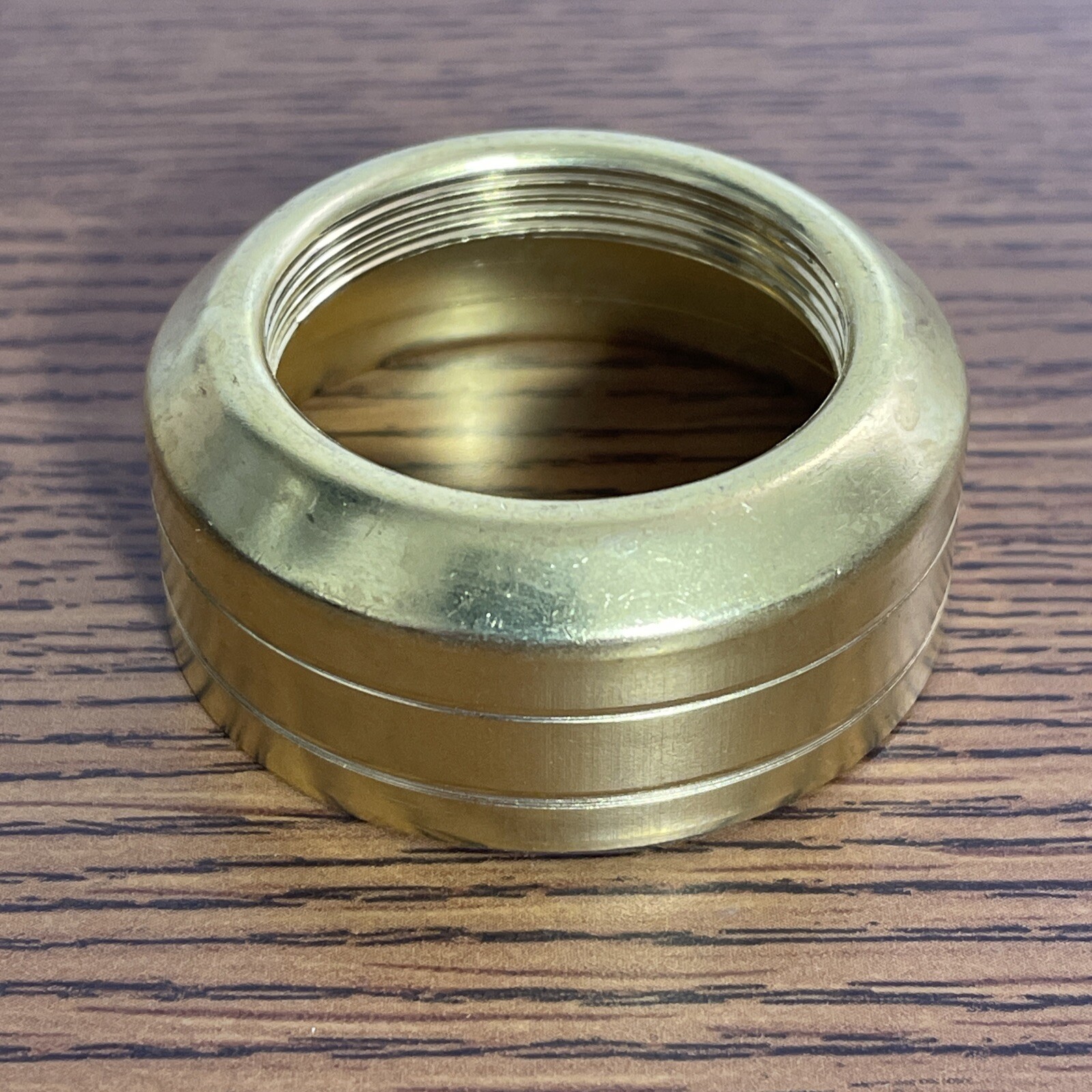 Solid Brass #2 BURNER COLLAR Oil Lamp Replacement Part