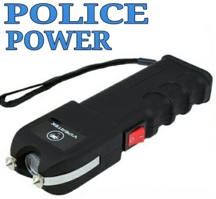 VIPERTEK VTS989 - 750 BV Stun Gun with Holster and Charger Cable