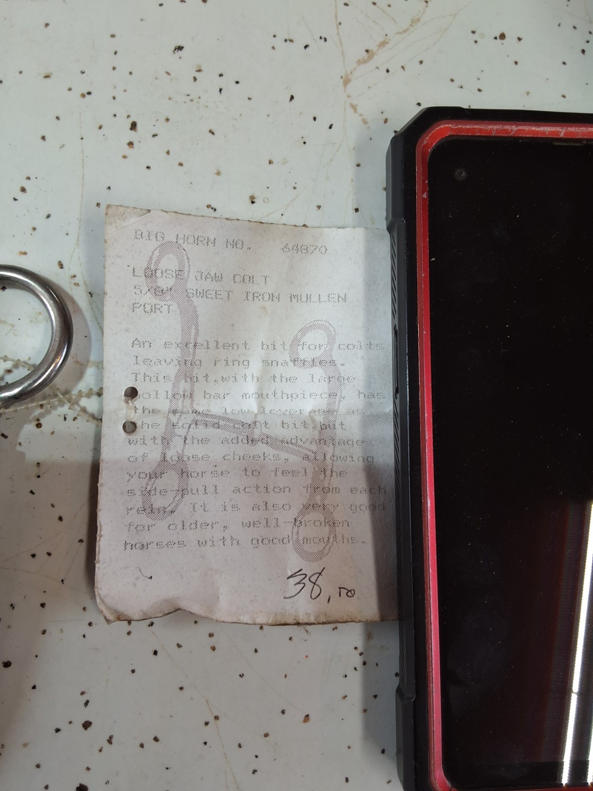 Big Horn Bit Master Loose Jaw Colt Bit sweet iron Mullen Mouth