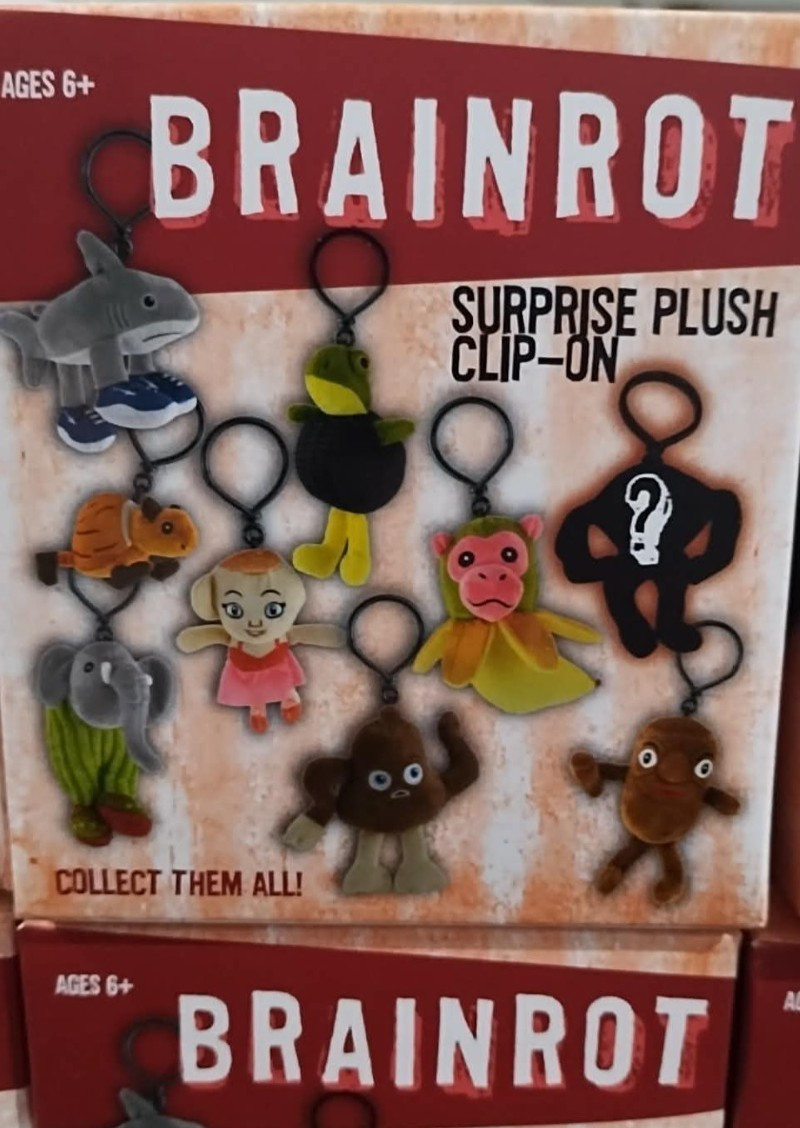 BRAINROT Surprise Plush Clip-On Mystery FULL CASE 12X Brand New UNOPENED 12X