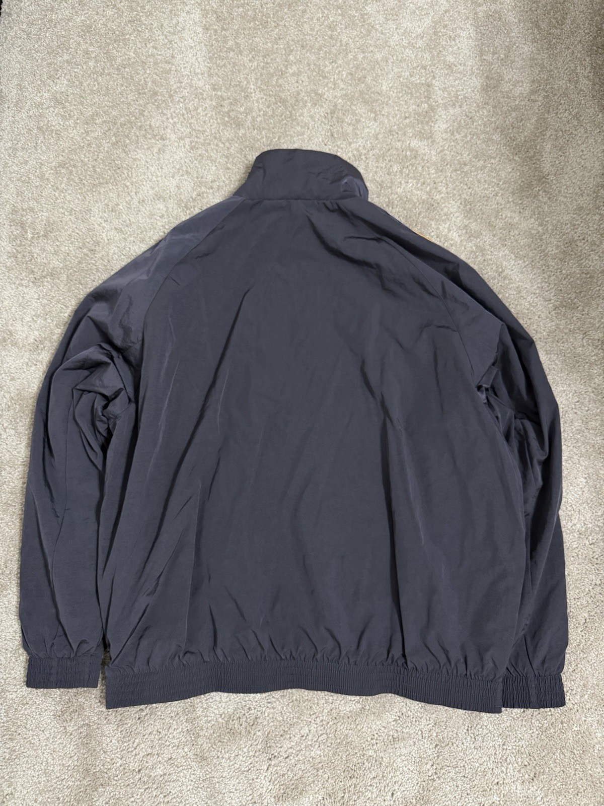 adidas Men's Manchester United 2025-26 Black Third Quarter-Zip Vintage Jacket