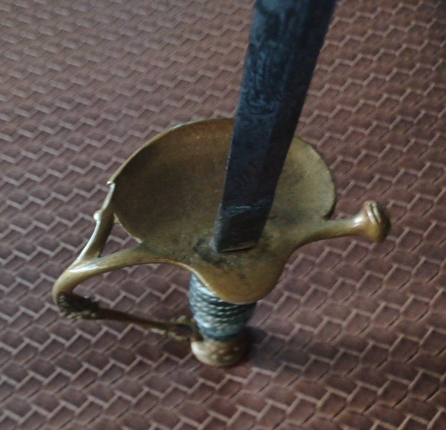 U.S. Army Officer Dress Sword Model 1902 Eagle Guard Solingen Blade c.1895–1918