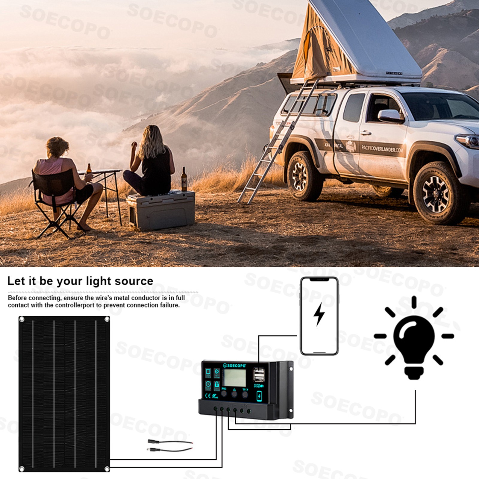 10000W Inverter Solar Panel Kit Solar Power Generator 100A Home 110V Grid Systhy