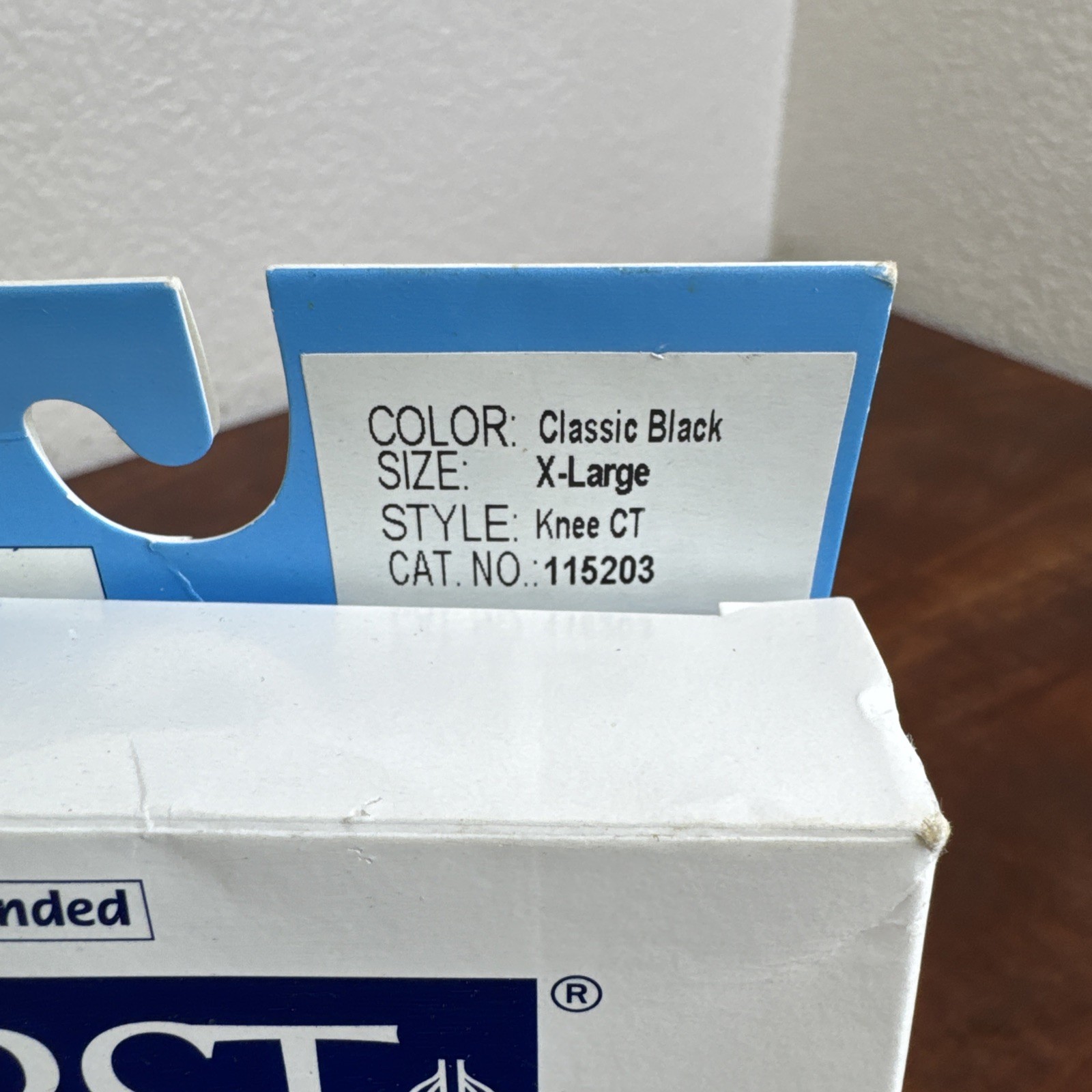 Jobst Opaque Knee High CT 15-20 Classic Black X-Large 115203