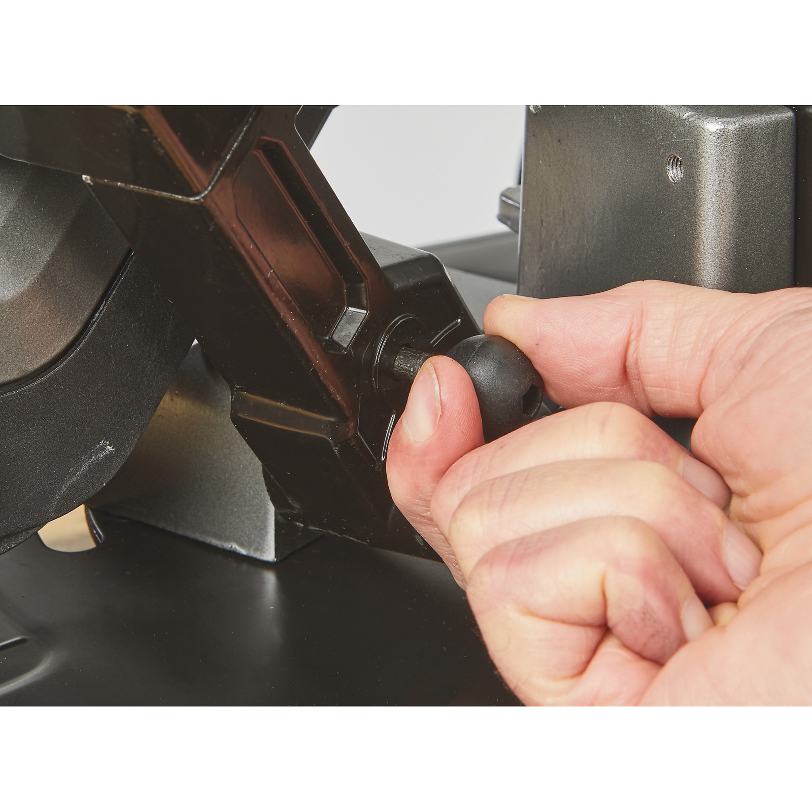 Klutch Electric Portable Benchtop Bandsaw, 120V