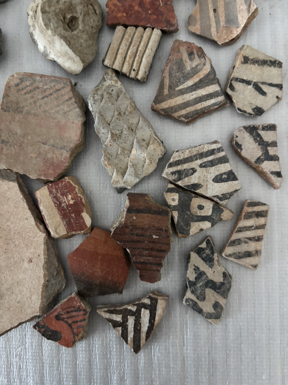 30+ Ancient Anasazi Native American Pottery Shards Arizona L10-C FREE SHIP