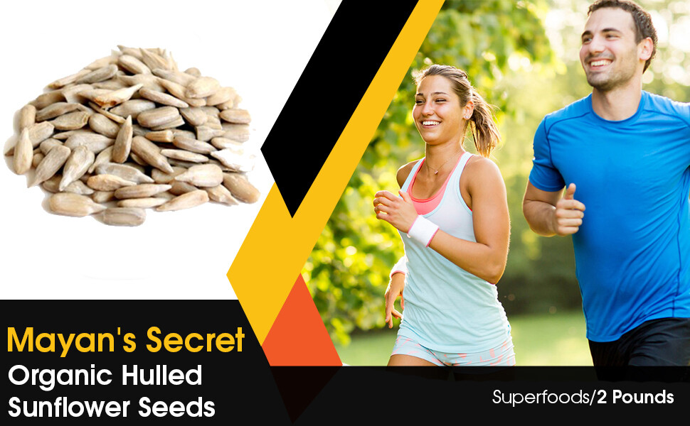 USDA Certified Organic Sunflower Seeds — Raw Kernels,No Shell,Kosher, Bulk