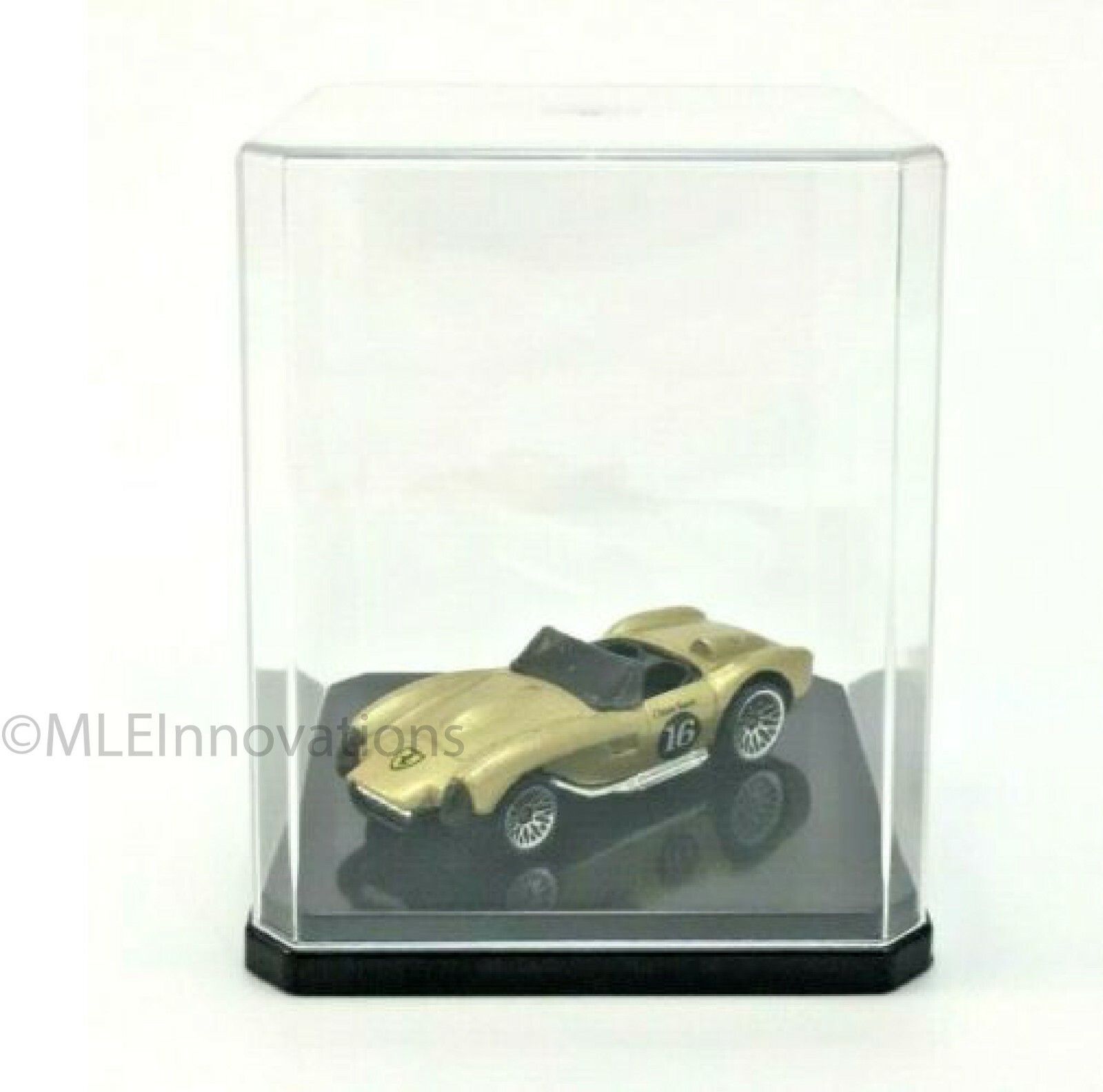 Display Case Cube Small Clear Plastic Box Dust Proof Toy Figure Car UV Acrylic