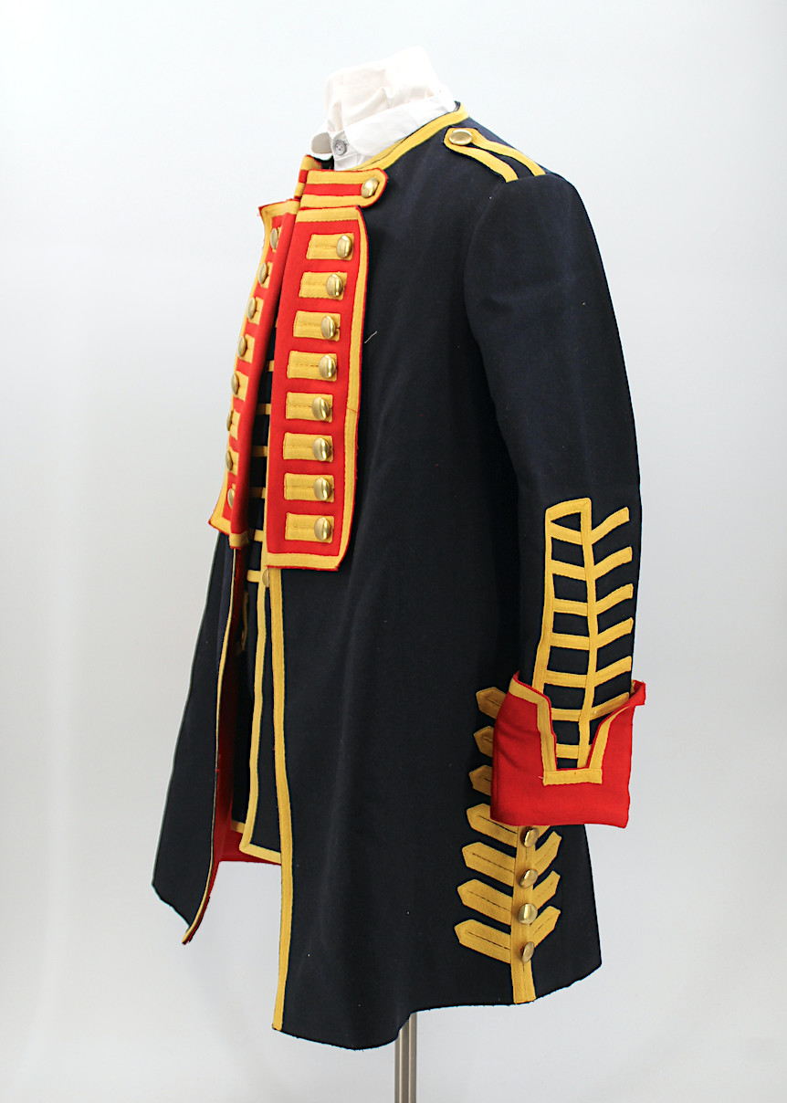 French & Indian War Period Royal Artillery Coat Size 46 / XL
