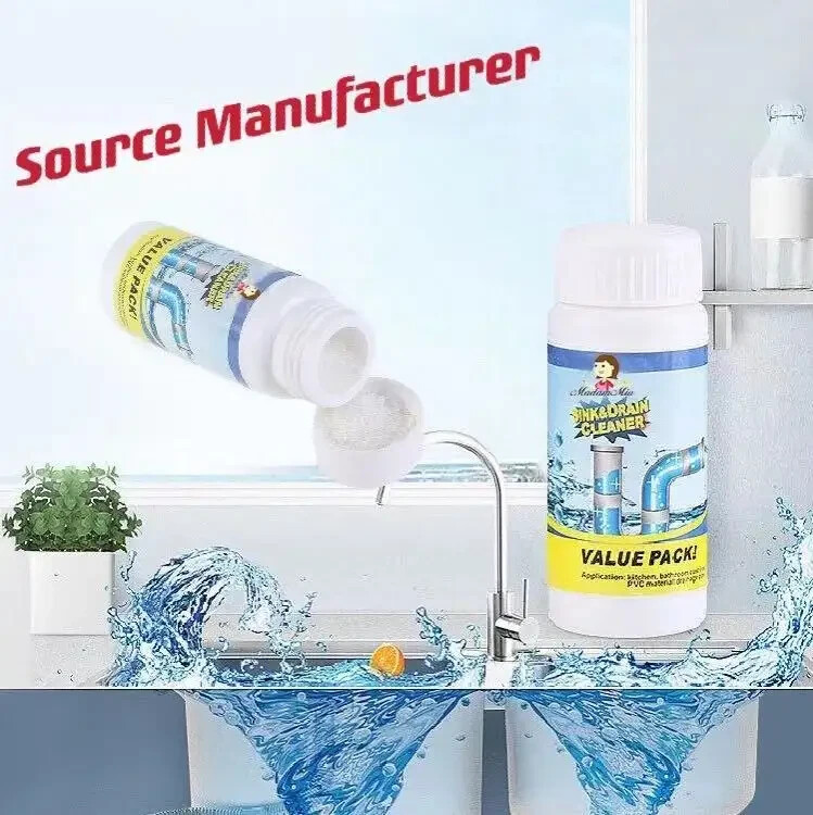 3x Fast Drain Remover Hot Sink Pipe Dredge Bomb Toilet Quick Foaming Cleaner