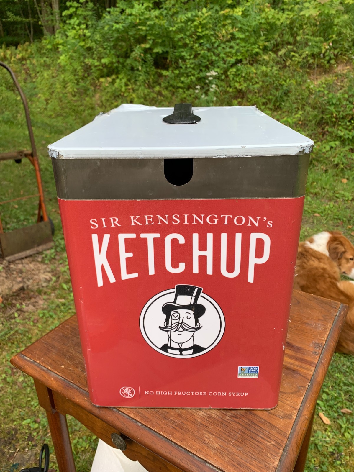 Vintage Restaurant Sir Kensington's Ketchup Dispenser Large