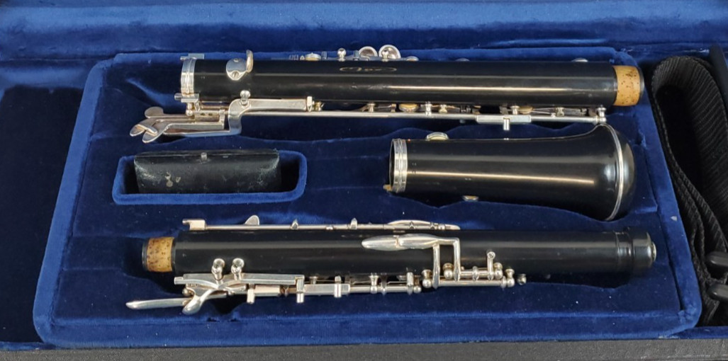 FOX RENARD MODEL 330 CONSERVATORY OBOE 3RD OCTAVE KEY LEFT HAND F & Bb BELL KEY