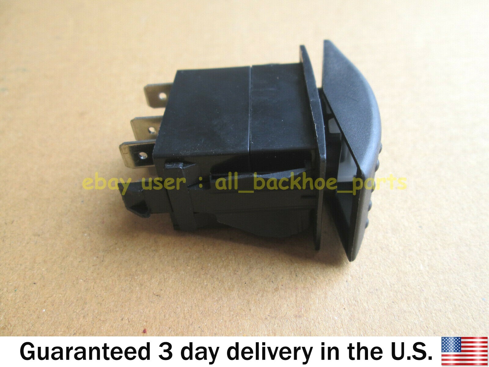 JCB BACKHOE - ROCKER SWITCH 12V, 6 PIN (PART NO. 701/60004)