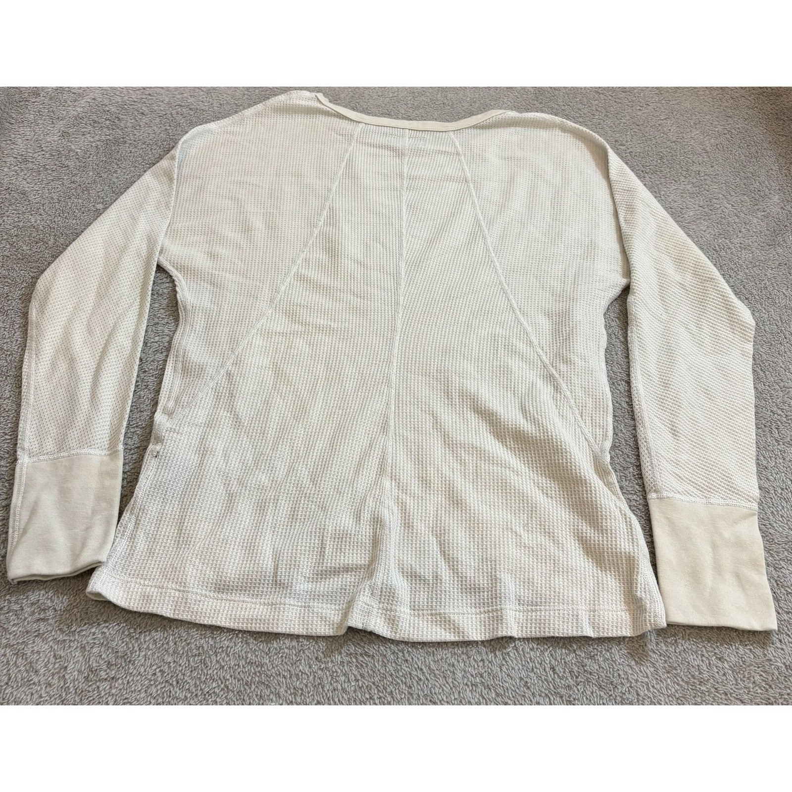 Triple Aught Design TAD Merino Wool Waffle Knit Thermal Shirt Mens L Made USA