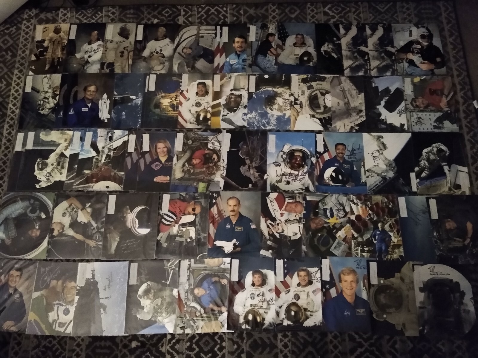 NASA Astronaut Autograph Lot (250 Items, 300+ Signatures)