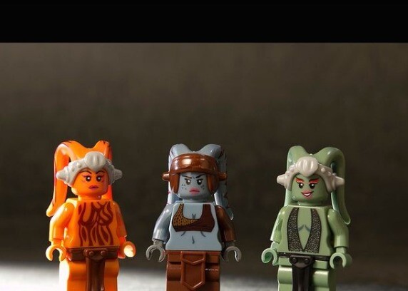 Arealight TWI'LEK TENTACLE HEAD for Minifigures -Pick Style- New AAYLA Lyn Oola