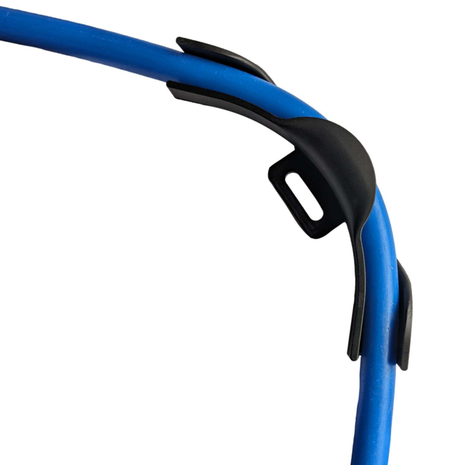 10) 3/8"- 1/2" PEX TUBING BEND SUPPORTS W NAIL TAB HEAVY DUTY REINFORCED PLASTIC