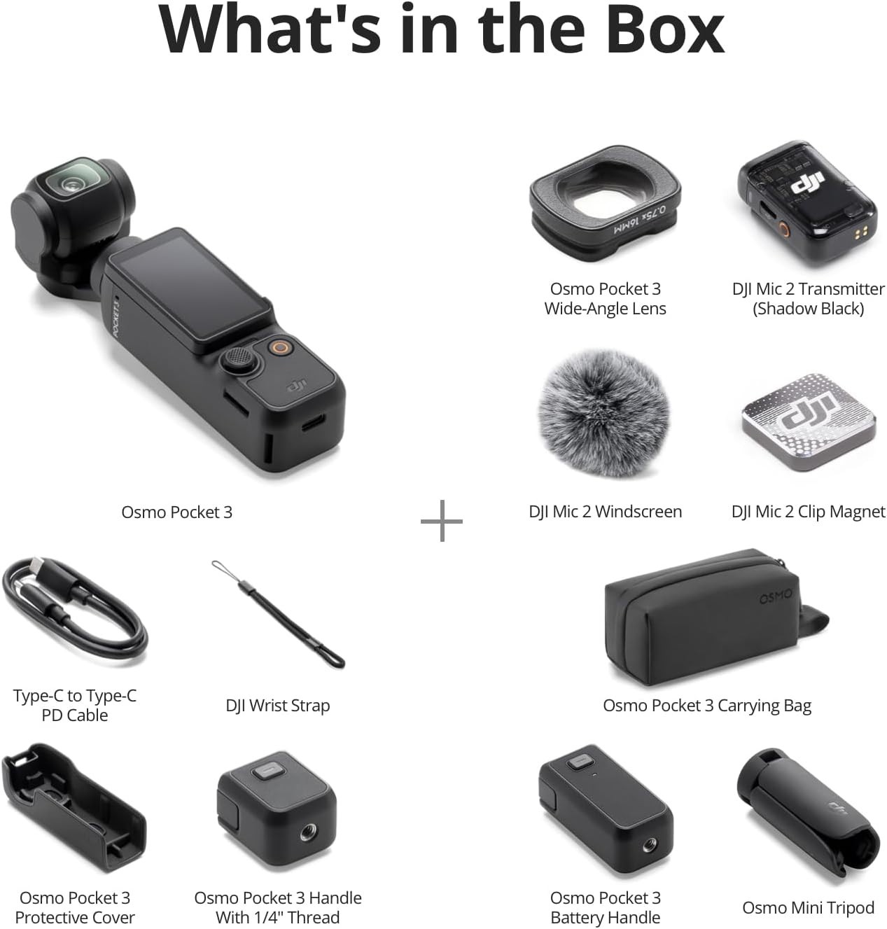 DJI Osmo Pocket 3 Creator Combo (Certified Refurbished)