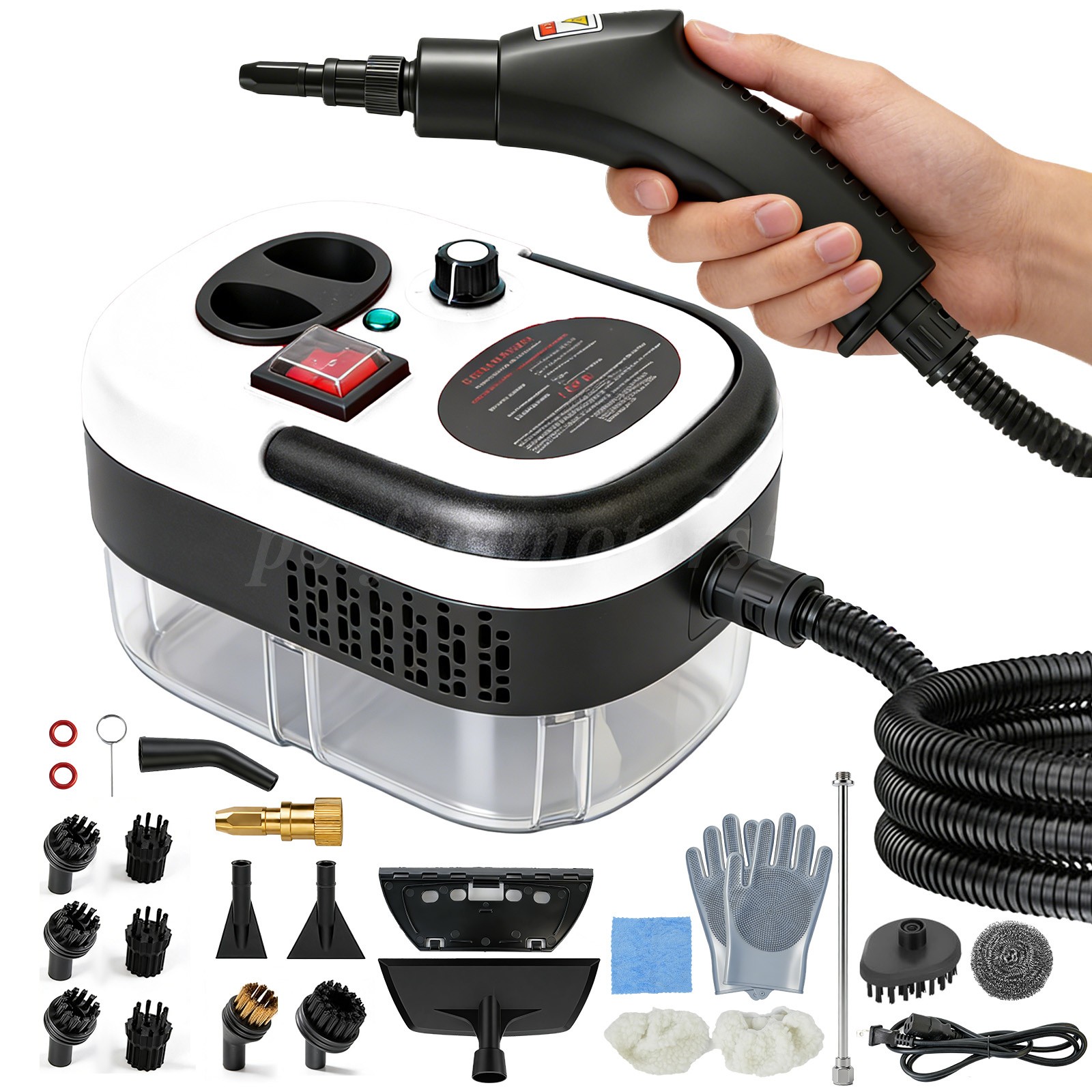 2500W Handheld High Temp Steam Cleaner High Pressure Household Cleaning Machine
