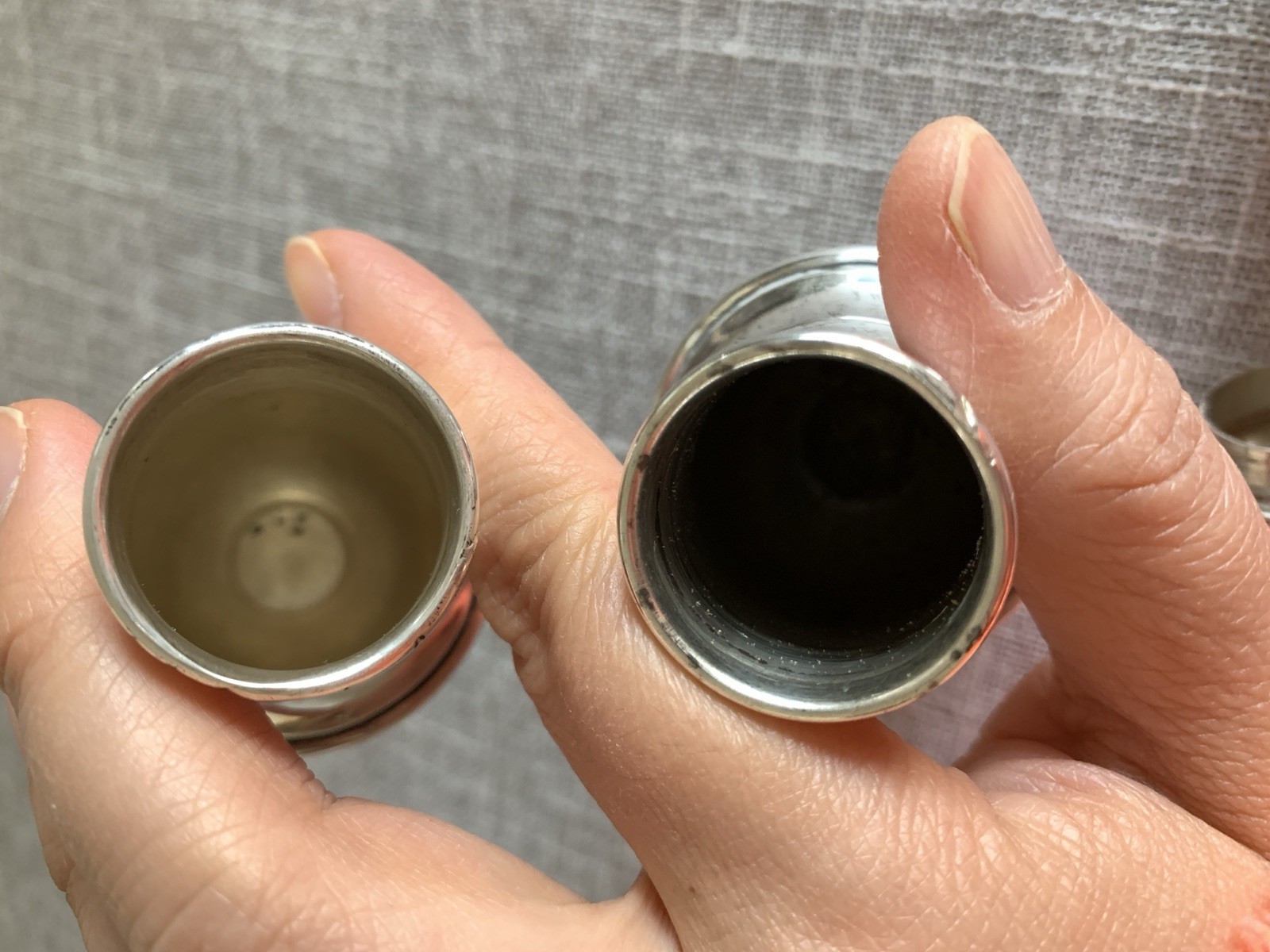 Vintage Gorham Sterling Silver Salt/Pepper Shakers 1113 4 1/2” Polished 70g